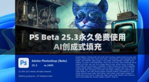蓝猫版｜PS 2024 Beta 25.3 发布 超强！-源码福利社