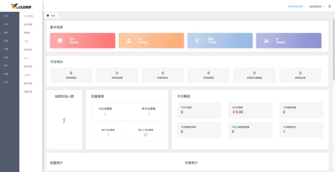 [商城系统] 推荐一款支持PC、H5、小程序及APP端的开源商城系统