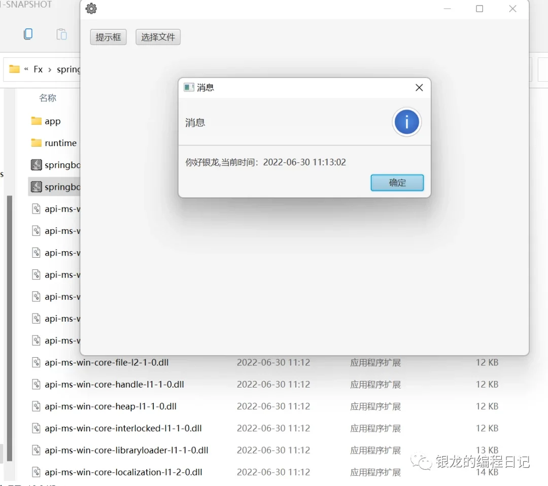 FX+springboot打包发布