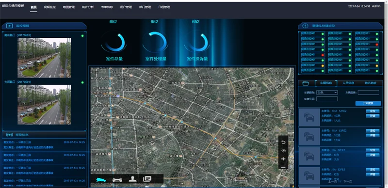 100套精选可视化echarts模板 大数据html模板