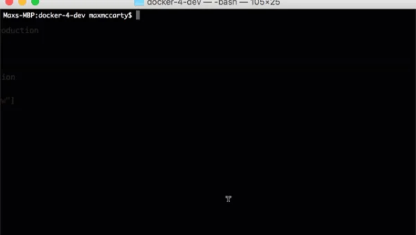 linux docker命令提示