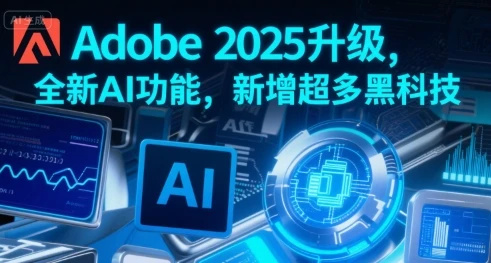 Adobe 2025升级,全新AI功能,新增超多黑科技