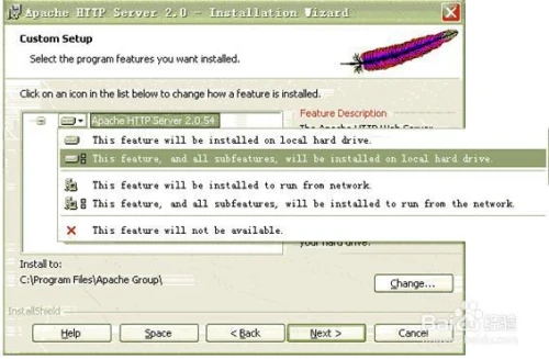 windows服务器安装apache