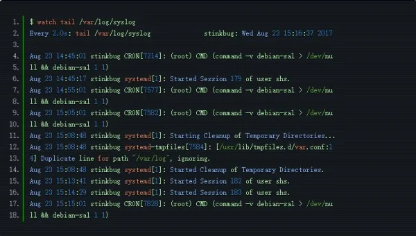 linux命令怎么用tail