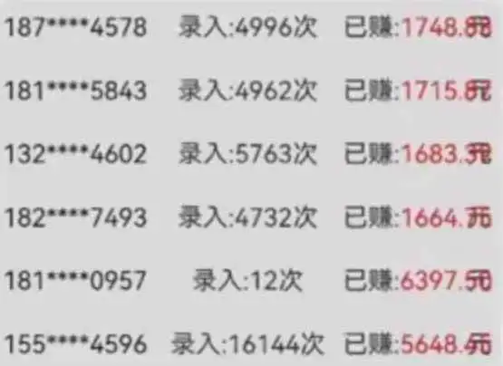 （14499期）字母输入，5秒一单，单日收益轻松300+