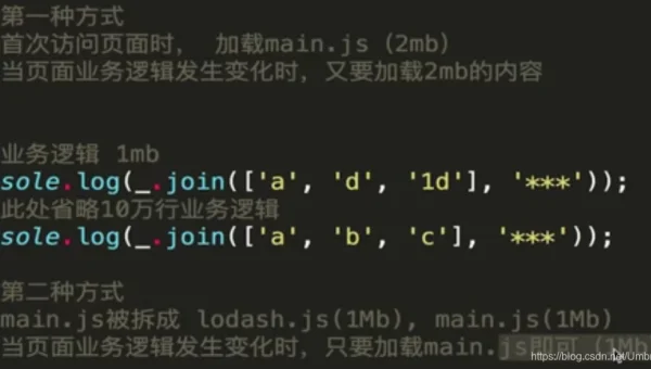 Webpack 代码分割的重要性与实现
