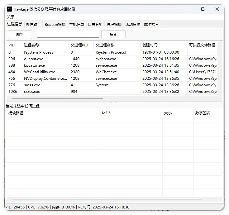 HawkEye综合应急响应v3.0绿色版