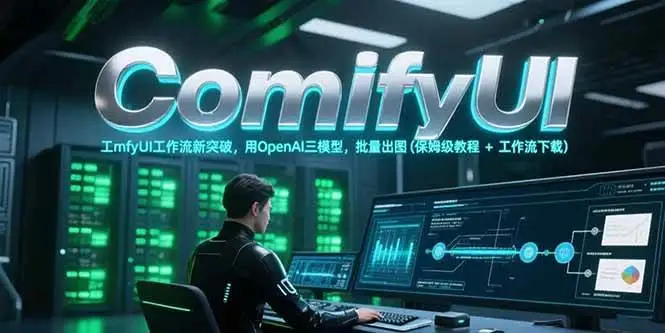(15191期)ComfyUI工作流新突破,用OpenAI三模型,批量出图(保姆级教程+工作流下载)