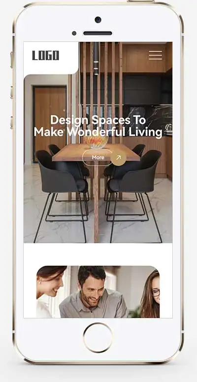 响应式家居设计英文外贸独立站模板