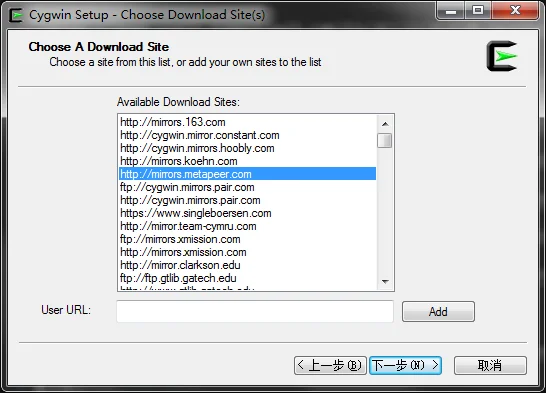 windows下cygwin安装