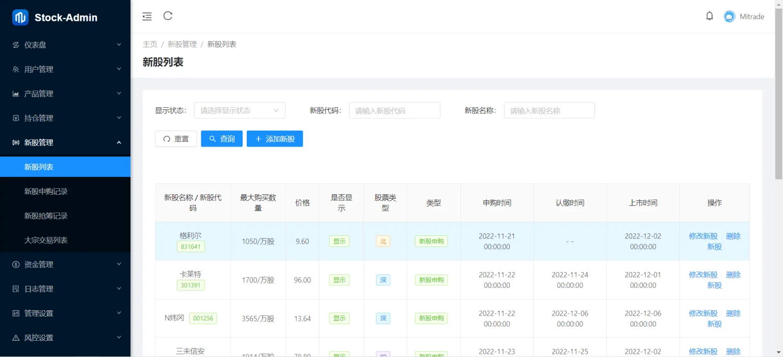 香港股票源码 新股申购系统源码 附视频搭建教程