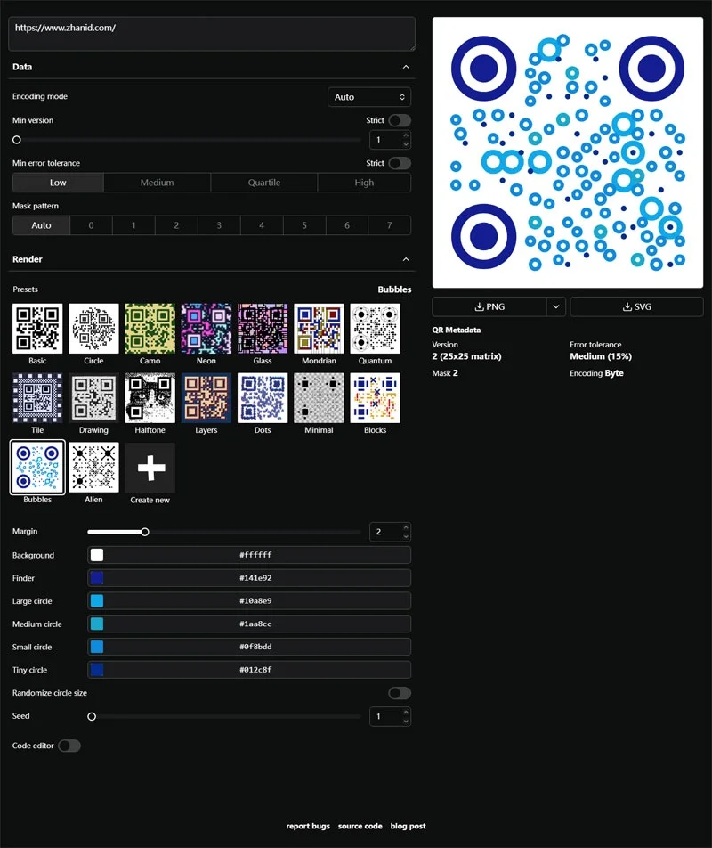 qrframe(开源在线二维码生成器网站源码)