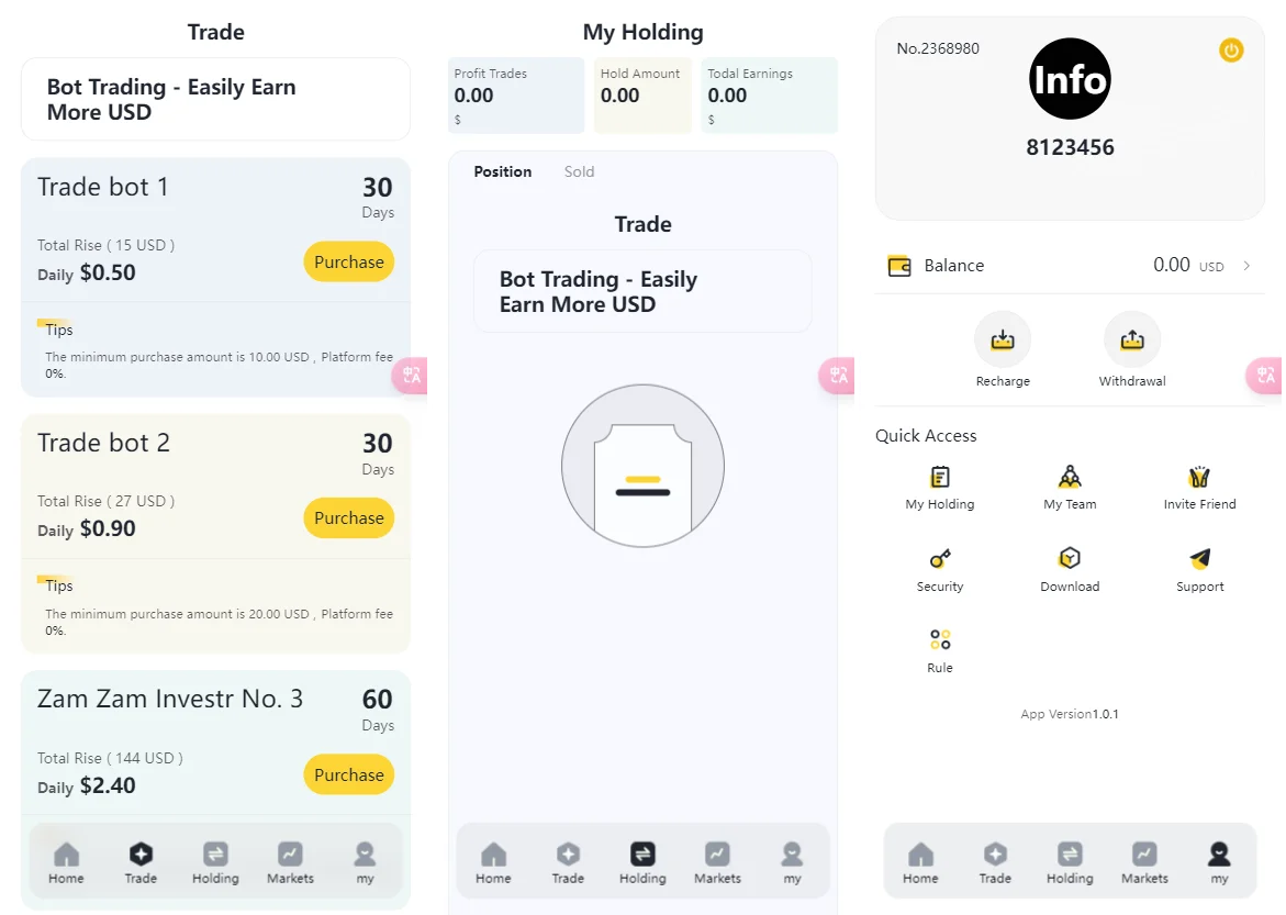 海外版AI量化区块链系统源码