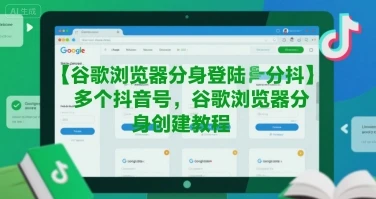 谷歌浏览器分身登陆多个抖音号，谷歌浏览器分身创建教程