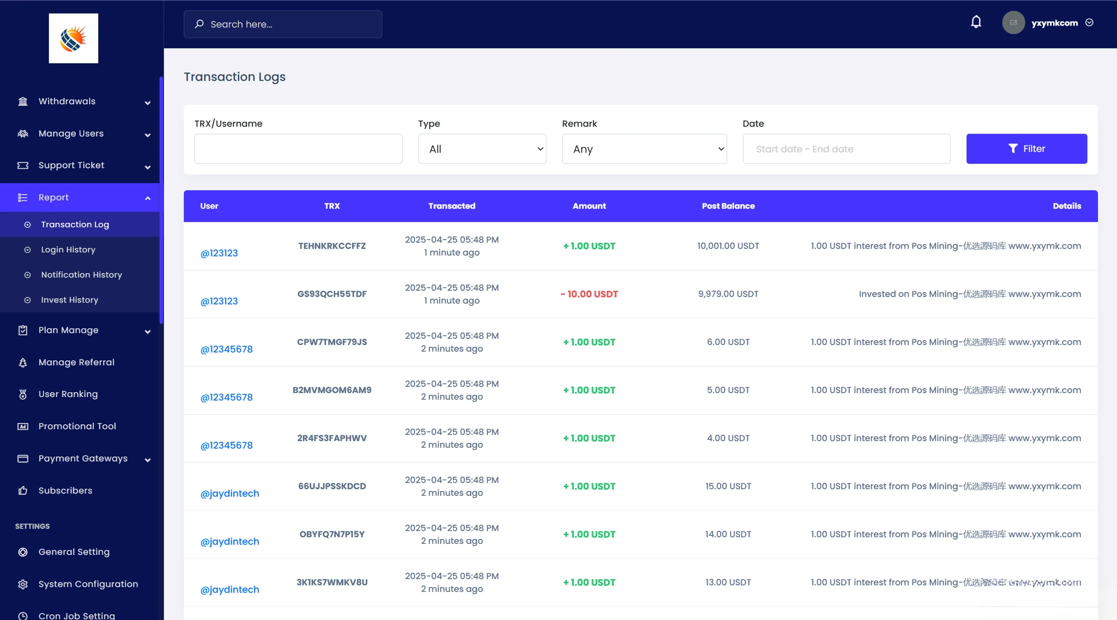 英文投资理财源码挖矿源码投资理财系统源码