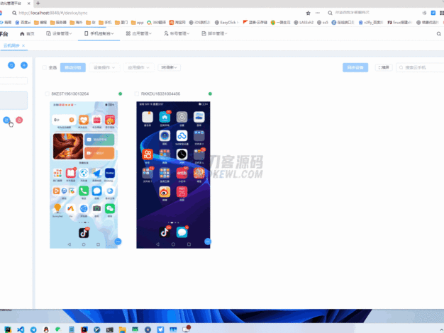 云手机群控系统源码 自动化管理系统 附视频教程