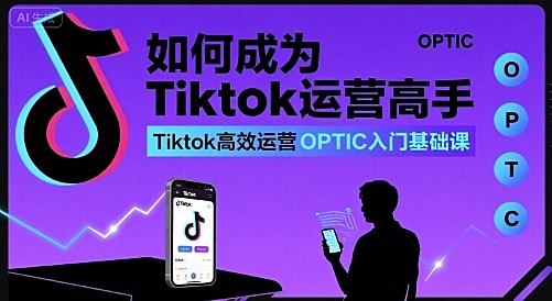 如何成为Tiktok运营高手，Tiktok高效运营OPTIC入门基础课