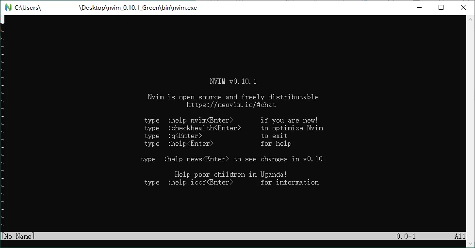 Neovim文本编辑器v0.11.0绿色版