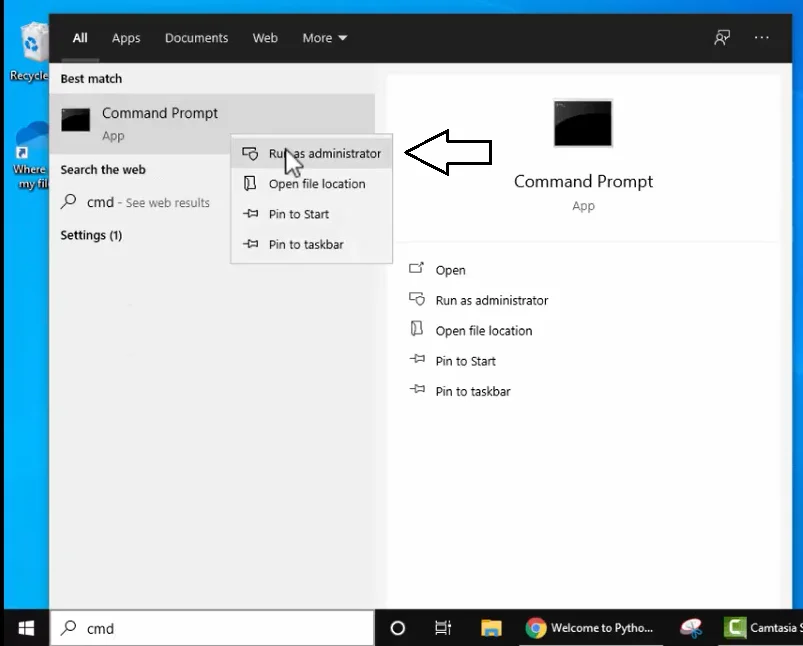 python怎么在windows上打开