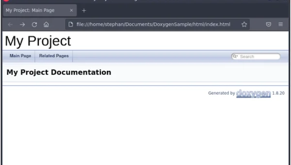 Doxygen 生成文档的图片处理