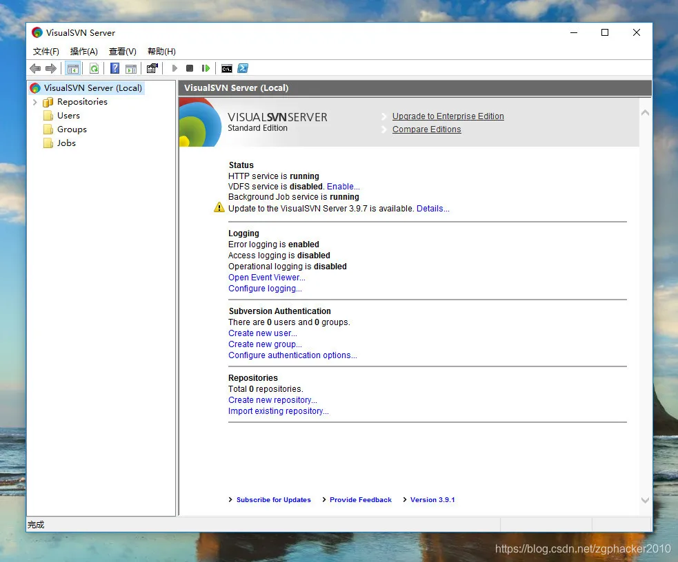 windows 安装svn中文语言包