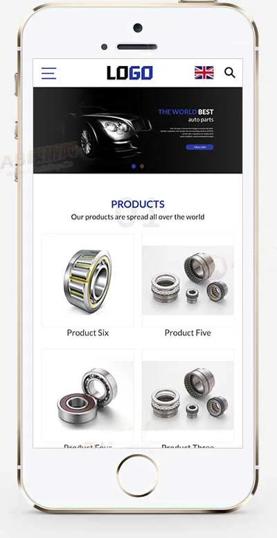 （响应式）中英双语外贸企业网站模板