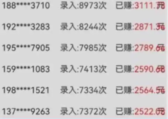 （14499期）字母输入，5秒一单，单日收益轻松300+