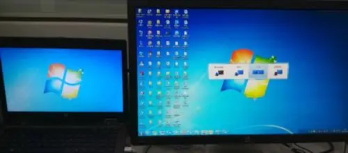 windows7笔记本外接显示器