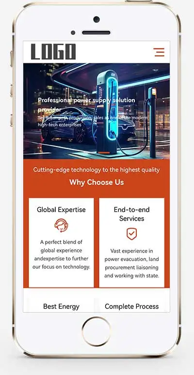 响应式汽车五金零配件英文pbootcms网站模板