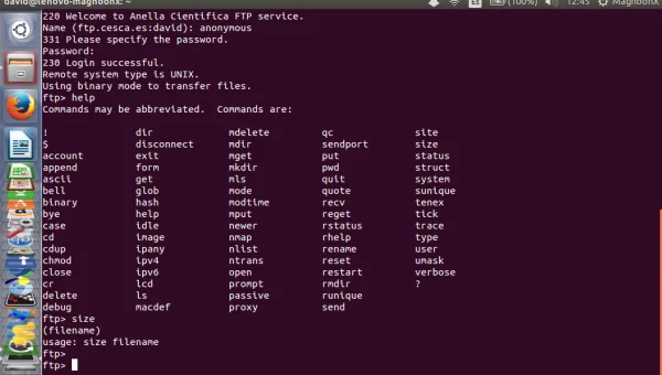 linux怎么用ftp命令