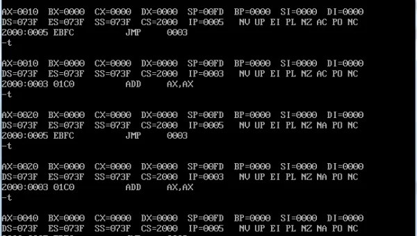 汇编语言编程指令知识点