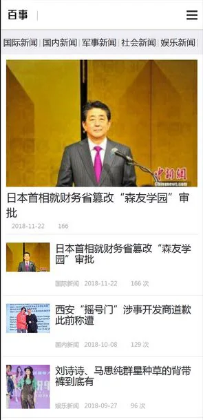 新闻博客类织梦网站模板