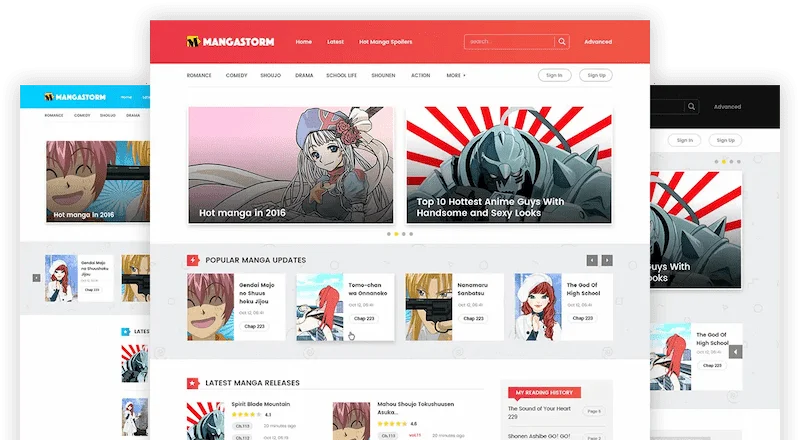 Madara 2.2.2.1主题源码 | 响应式WordPress漫画小说主题模板