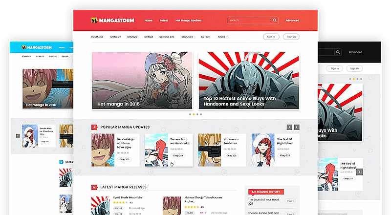 Madara 2.2.2.1主题源码 | 响应式WordPress漫画小说主题模板