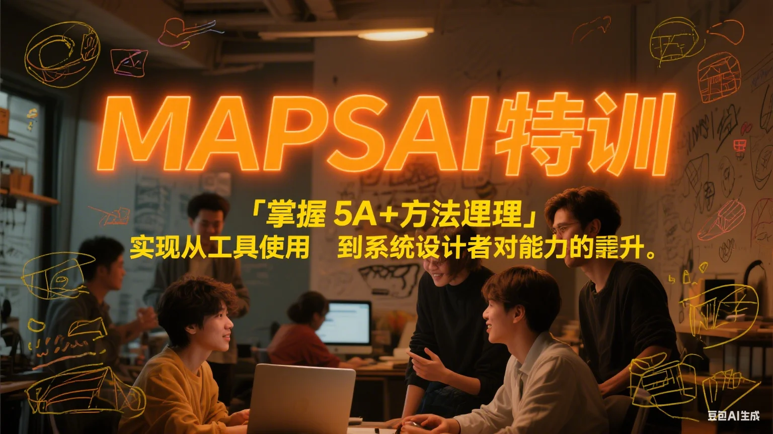 MAPSAI 特训，掌握 5A + 方法论，实现从工具使用者到系统设计者的能力跃升