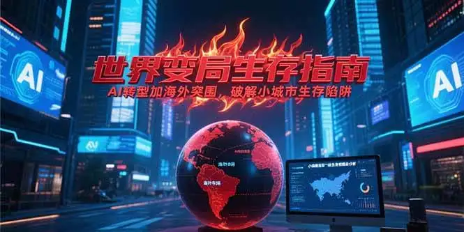 （15220期）付费文章《世界变局生存指南，AI转型加海外突围，破解小城市生存陷阱》