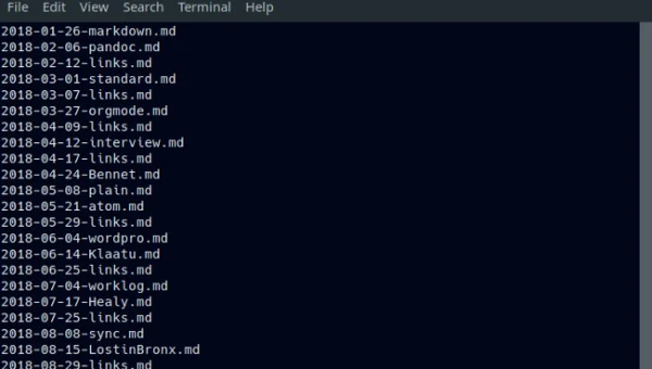 Linux 如何在终端中使用管道命令连接多个程序