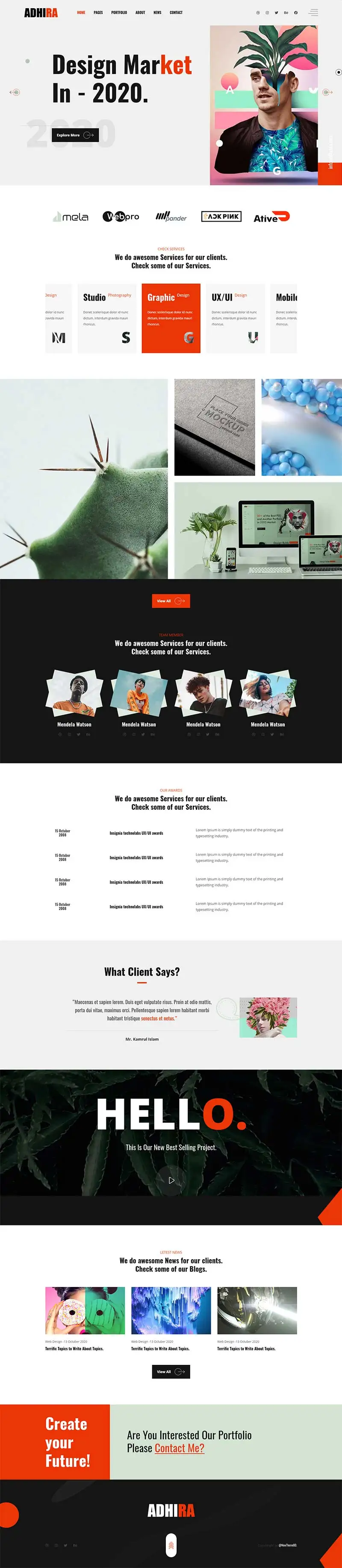 画册印刷广告设计公司html模板