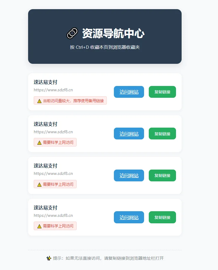 2025年HTML发布页原创源码