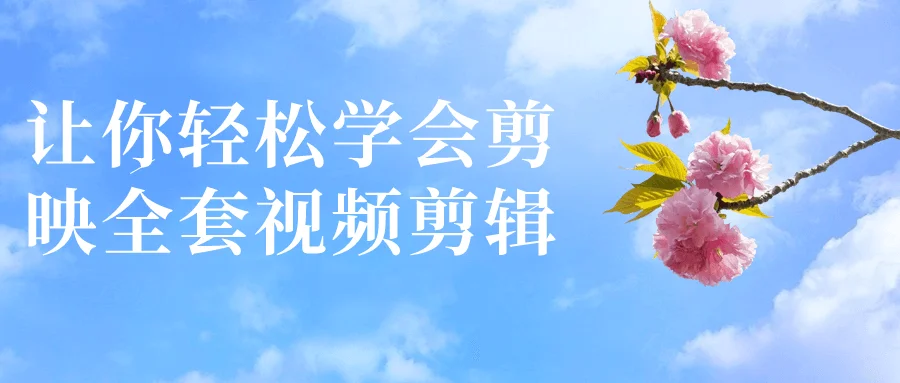 1705544669678772.png 让你轻松学会剪映全套视频剪辑